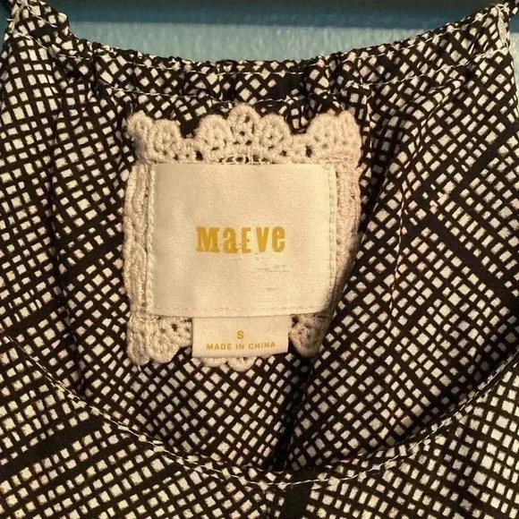 Maeve by Anthropologie dress - size small- part silk - pattern - spaghetti strap - Picture 2 of 10